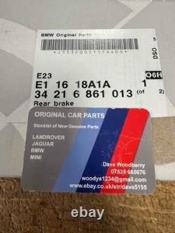 1 Pair Bmw & Mini Rear Brake Discs New Genuine 34216861013