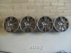 2593 Genuine 18 BMW MV3 3 Series E90 91 92 93 Grey Alloy Wheels And New Tyres