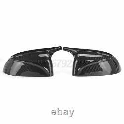 2X Side Mirror Cover Caps Real Carbon Fiber For BMW X3 X4 G01 G02 X5 X6 X7 G05