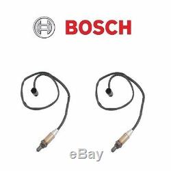 2 O2 Oxygen Sensor Set Rear/Downstream Genuine Bosch For BMW E46 E39 E83 E53 E85