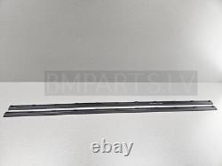 2x NEW GENUINE BMW E46 COUPE CABRIO LOWER DOOR SEAL WEATHERSTRIP 51328194721