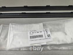 2x NEW GENUINE BMW E46 COUPE CABRIO LOWER DOOR SEAL WEATHERSTRIP 51328194721