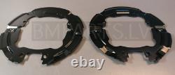 2x NEW GENUINE BMW X1 E84 BRAKE SUPPORTING RING REAR 6787315