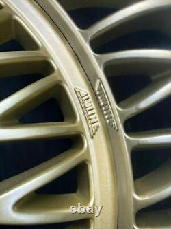 4 Genuine Aluline Deep Dish Alloy Wheels BMW 5x120 BBS OZ E24 E28 E32 E30