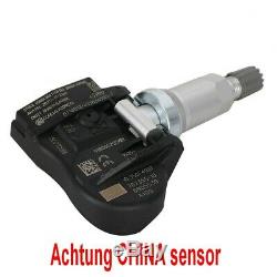 4x NEW Genuine BMW RDC TPMS pressure sensor 36106881890, 36106856209