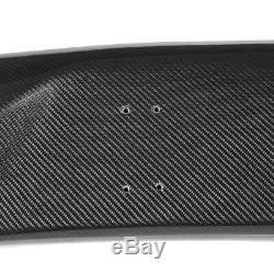 57'' Universal 3D Real Carbon Fiber GT JDM Adjustable Car Racing Spoiler Wing