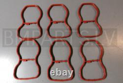 6x NEW GENUINE BMW E92 F10 G30 E71 G05 INTAKE MANIFOLD PROFILE-GASKET 7807480