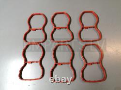 6x NEW GENUINE BMW E92 F10 G30 E71 G05 INTAKE MANIFOLD PROFILE-GASKET 7807480