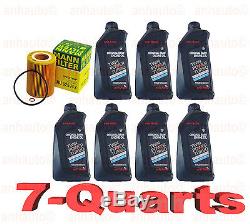 7-Quarts Genuine Synthetic Bmw 5w30 Motor Oil &1-oem MANN Oil Filter for BMW