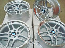 BMW 18 Genuine E39 M Parallel (74mm Bore) OEM Factory Wheels M5 528i 530i 540i
