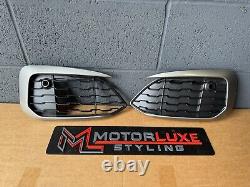 BMW 1 SERIES F20 F21 LCI M135i M140i RIGHT LEFT SIDE FOG LIGHT GRILLE PAIR