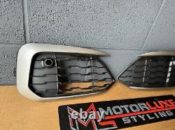 BMW 1 SERIES F20 F21 LCI M135i M140i RIGHT LEFT SIDE FOG LIGHT GRILLE PAIR