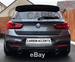 BMW 1 Series F20 F21 LCI Real 3D Carbon Fibre Fiber Roof Spoiler Trunk M140i