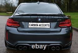 BMW 2 Series F22 F23 M2 F87 Real Carbon Fibre Fiber M4 Style Spoiler Lip