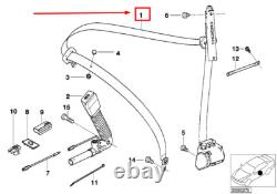BMW 3 E46 Front Left Upper Seat Belt 8240231 72118240231 NEW GENUINE