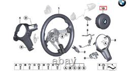 BMW 3 F30 F80 Steering Wheel Cover With Bag 32305A66F66 NEW GENUINE