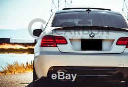 BMW 3 Series E92 M3 Real Carbon Fiber Spoiler M Performance Style Competition