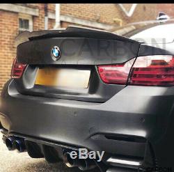 BMW 4 Series F32 High Kick PSM M Style Real Carbon Fiber Fibre Rear Spoiler