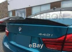 BMW 4 Series F32 High Kick PSM M Style Real Carbon Fiber Fibre Rear Spoiler