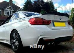 BMW 4 Series F32 High Kick PSM M Style Real Carbon Fiber Fibre Rear Spoiler