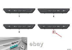 BMW 7 G11 Right Seat Functions Operating Unit 61316826725 NEW GENUINE