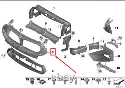 BMW 8 Coupe F92 Front Bumper Top Air Duct 8074837 51748074837 NEW GENUINE