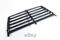 BMW E30 REAR WINDOW LOUVER Jalousie AutoPlas Weyer louvre 6 slat REAL PLASTIC