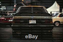BMW E30 REAR WINDOW LOUVER Jalousie AutoPlas Weyer louvre 6 slat REAL PLASTIC