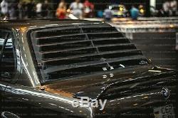 BMW E30 REAR WINDOW LOUVER Jalousie AutoPlas Weyer louvre 6 slat REAL PLASTIC