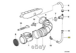 BMW E36 M50 M52 Engine Idle Control Valve Hose Pipe 13411435781 New Genuine