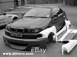 BMW E46 Full wide arch body kit GENUINE DIMMA