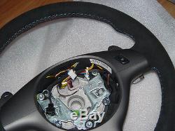 BMW E46 Genuine OEM 2000-2006 CSL M3 SMG Alcantara Steering Wheel NEW