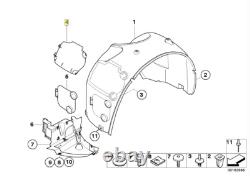 BMW E85 E86 RH Wheel Arch Head Light Bulb Access Cover 51717056402 New Genuine
