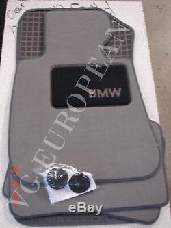 BMW E90 E91 3-Series Genuine Carpeted Floor Mat Set, Mats NEW 2006-2011 Set of 4