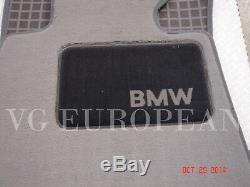 BMW E90 E91 3-Series Genuine Carpeted Floor Mat Set, Mats NEW 2006-2011 Set of 4