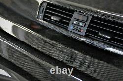 BMW E92 E93 M3 real carbon fiber interior trim kit convertible coupe RHD i-drive