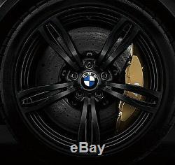 BMW F10 M5 OEM Genuine Style 343 20 M5 M Double Spoke Forged Wheels Matt Black