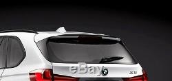 BMW F15 X5 Genuine M Performance Gloss Black Roof Wing Spoiler 2014-up NEW