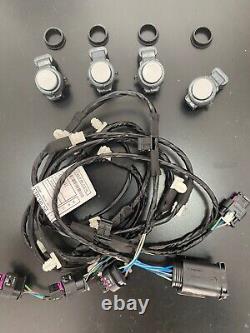 BMW F22 F22LCI F23 F23LCI 4x parking sensors with pdc wiring harness front OEM