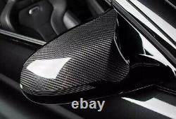 BMW F80 M3 F82 F83 M4 F87 M2 Genuine Carbon Fibre Wing Mirror Caps RHD