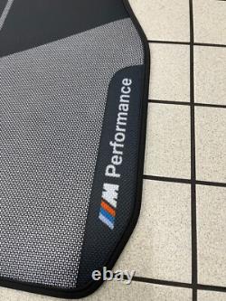 BMW Floor Mats M Performance Front Rubber Pair F30 F31 3 Series Genuine 2407304