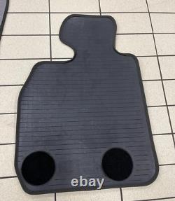 BMW Floor Mats M Performance Front Rubber Pair F30 F31 3 Series Genuine 2407304