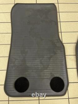 BMW Floor Mats M Performance Front Rubber Pair F30 F31 3 Series Genuine 2407304
