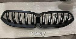 BMW G14 G15 G16 840i Black Matte Front Ornamental Kidney Grille 51137349420