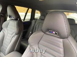 BMW GENUINE 2pcs F97 F98 G22 Front Seat Backrest Illuminated Badge 52108745038