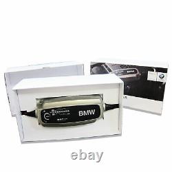 BMW Genuine Battery Trickle Charger for AGM, Lead Acid, Lithium-Ion Batteries