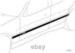 BMW Genuine Door Moulding M Trim Retrofit Kit E36 3 Series 82119403144