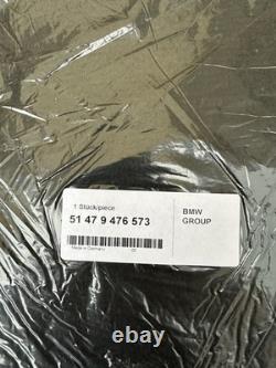 BMW Genuine Floor Mat Set suitable for X1 F48 X2 F39 Black with Walnut Piping