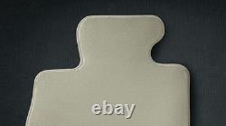 BMW Genuine Floor Mats Set Velours Oyster LHD Fits F12 F12 LCI 51477230385