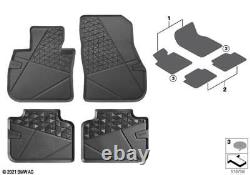 BMW Genuine Front Floor Mats All Weather RHD PHEV Fits U06 U11 U10 51475A62B60